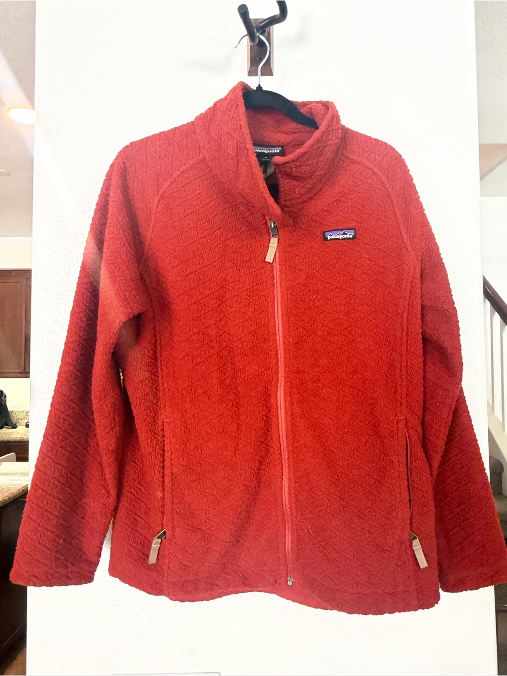 Patagonia Red Full-Zip Jacket